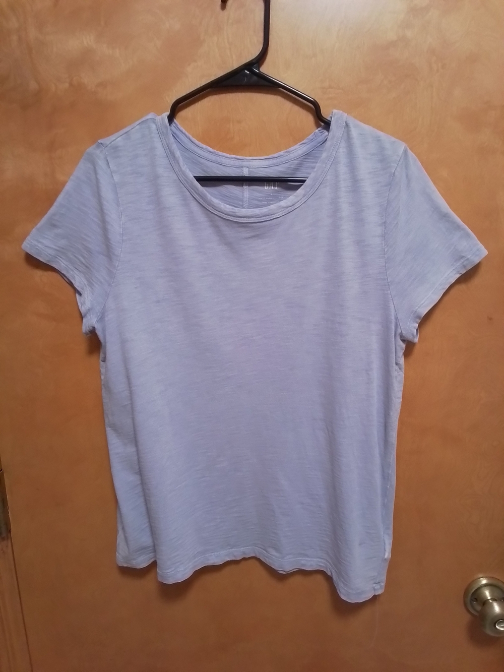 GAP Women's Short Sleeve Crewneck Tee - Light Lavender